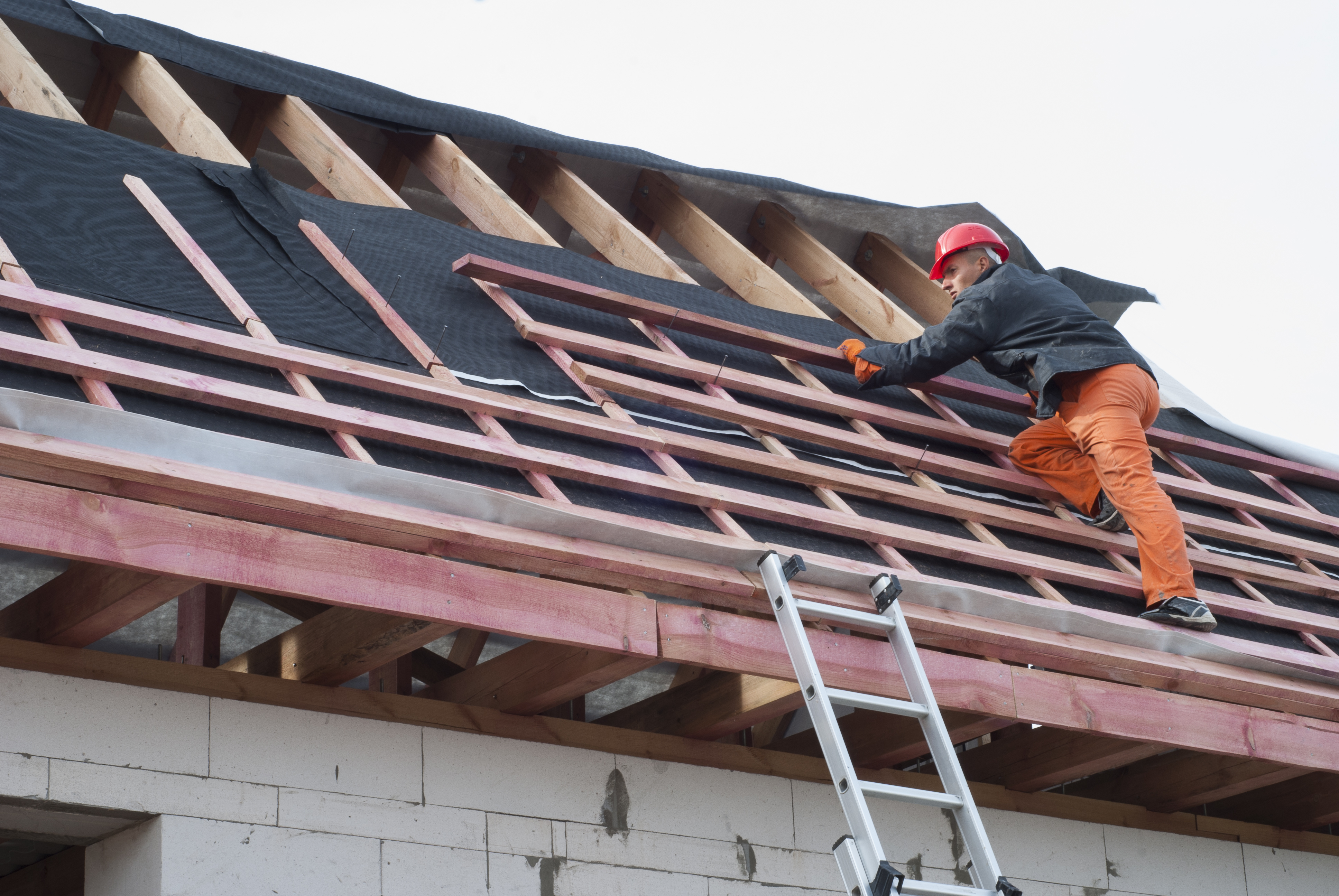 Installing Roof