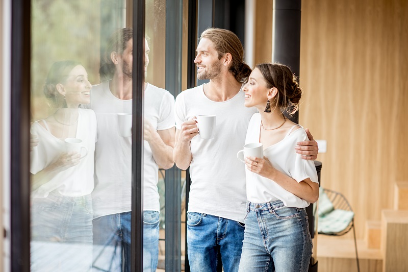 Couple at Window