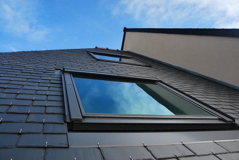 Roof with Skylights