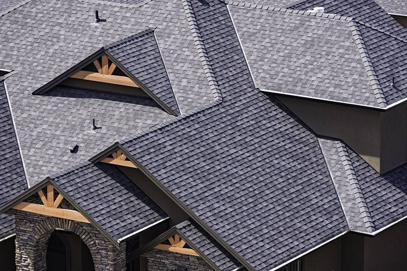 New architectural shingle roof