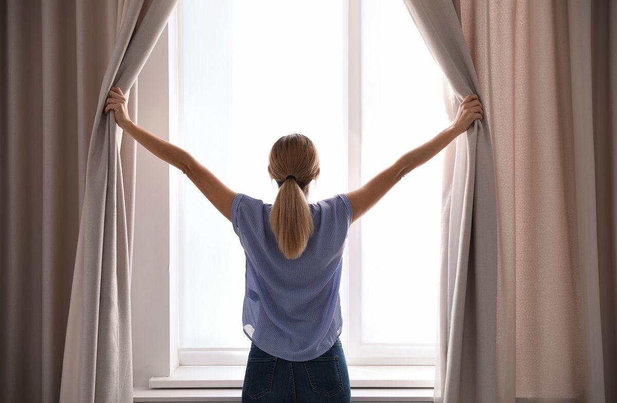 Woman in window