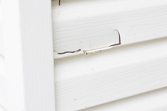 Cracked Siding