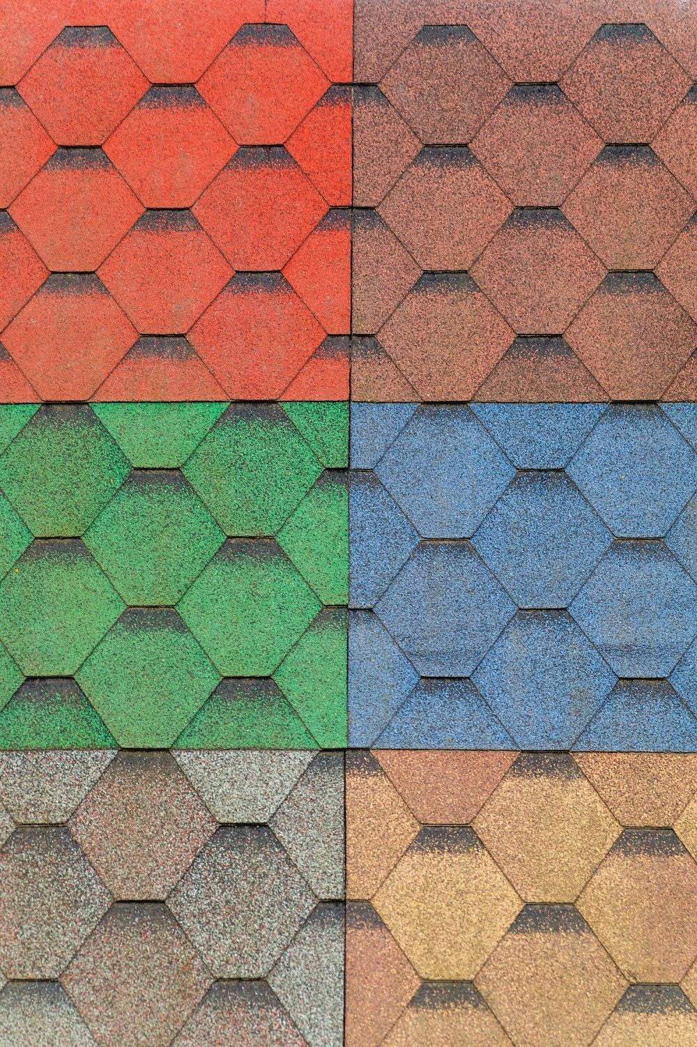 Roof shingle colors